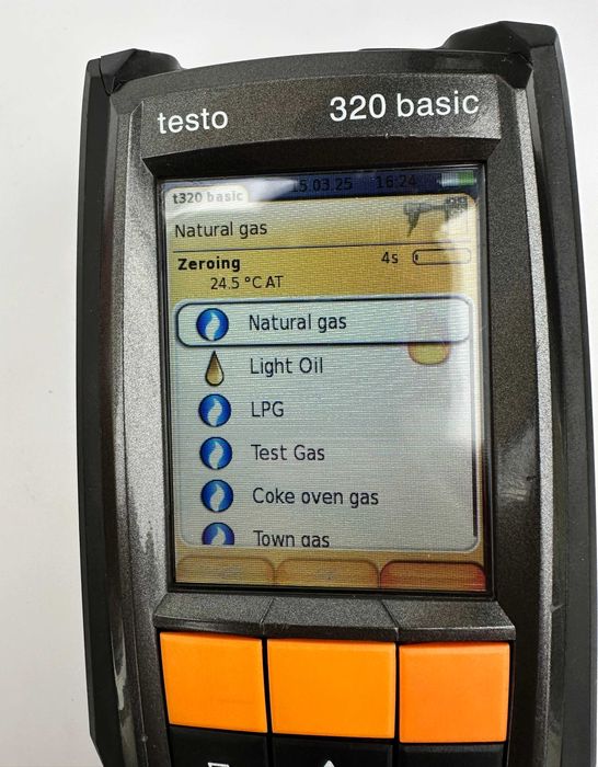 TESTO 320 Basic - Газ анализатор перфектен комплект
