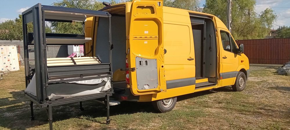 CubicVanBox Modul autorulotă camper Sprinter Transit Crafter Ducato