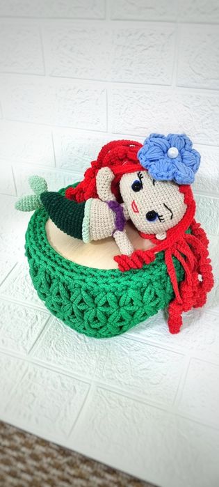 Кукла русалочка Ариэль ручной работы