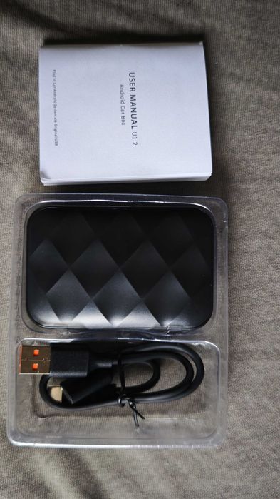 Android auto, CarPlay, Ai Box cu Android 14 Wireless  USB Adapter 3In1