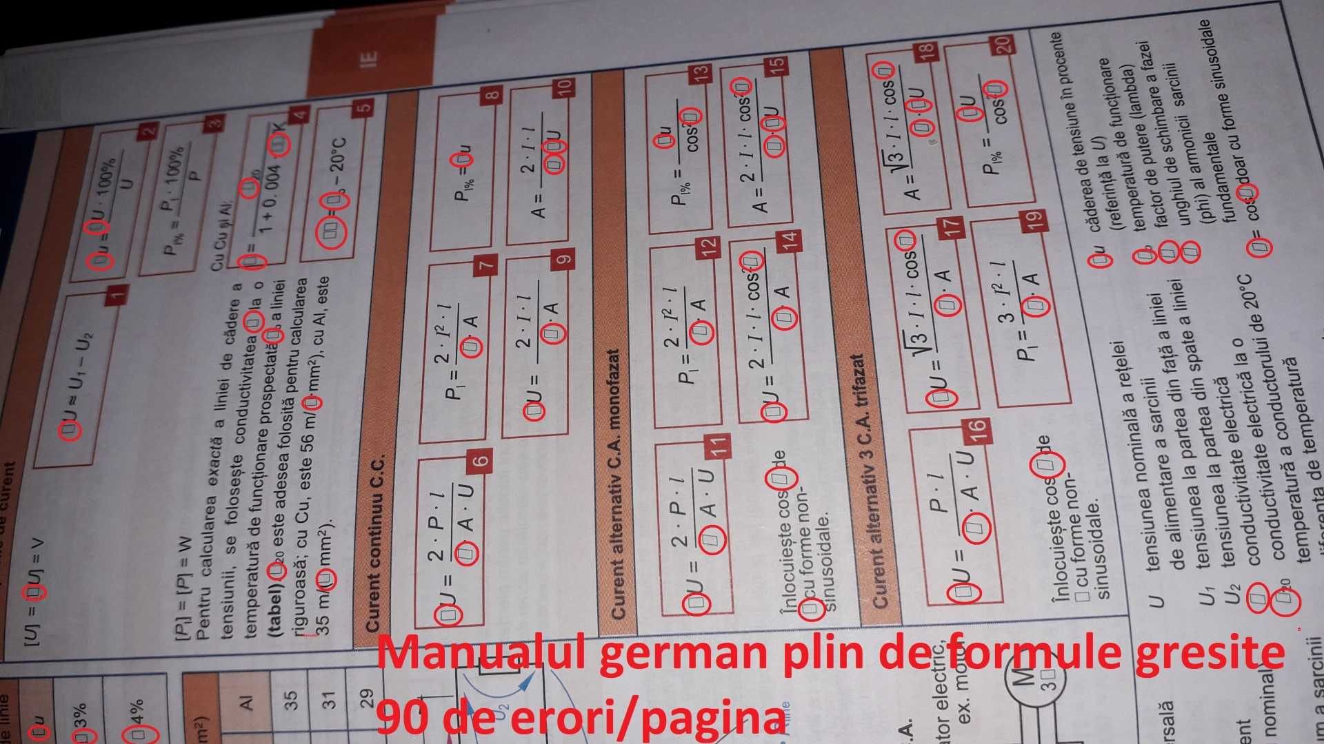 Manualul Electricianului Latest Edition 2021 Romanesc vs cel german.