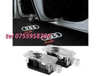 Set Proiectoare Logo Portiera Audi A3 A4 A5 a6 a8 q3 q5 Q7