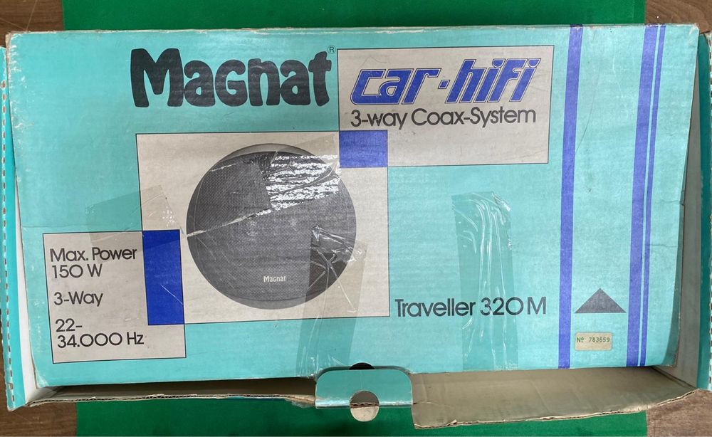 Boxe-difuzoare auto Magnat Traveller 320M,20 cm Noi Prima Editie