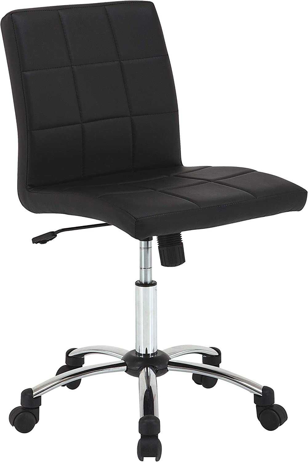 Ергономичен стол за компютър с регулируема височина на седалката