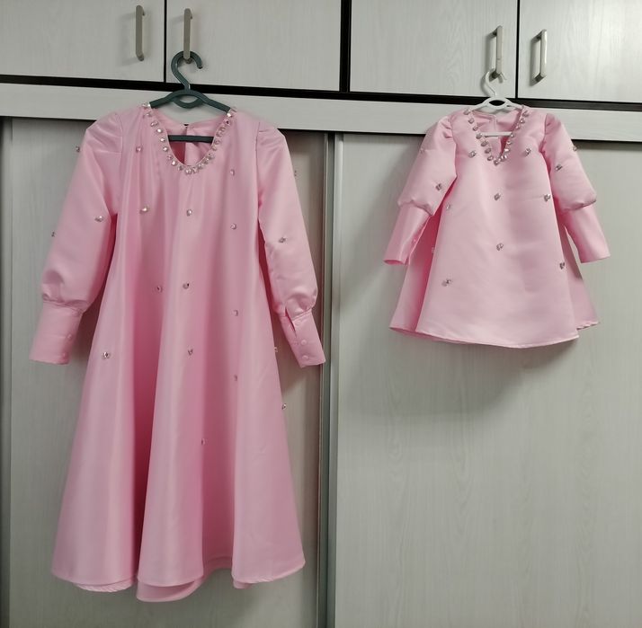 Ona-bola koylak/ Мама-дочка платье