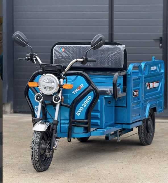 Triciclu electric Thor FARA PERMIS+CIV PUTERNIC 2000 W