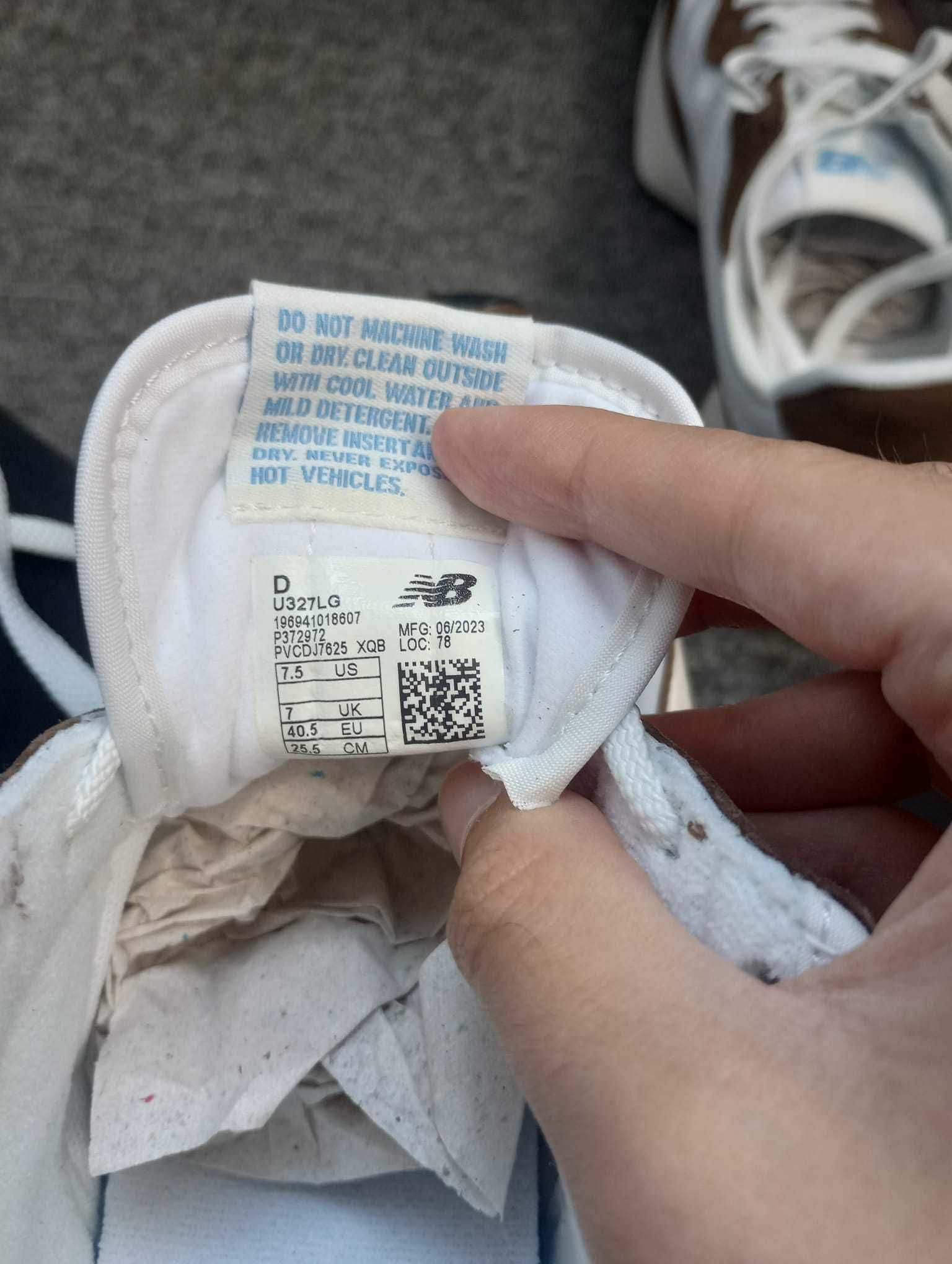 New Balance Сникърси U327LG, 40.5 EU