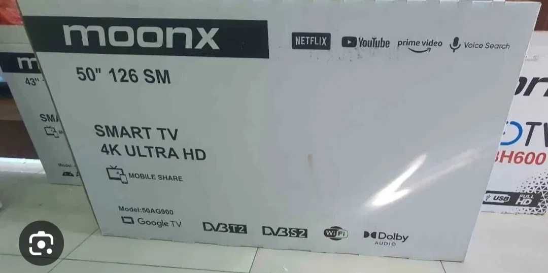 Телевизор Moonx 50AG900 4K UHD Smart TV бесплатная доставка В Ташкенте