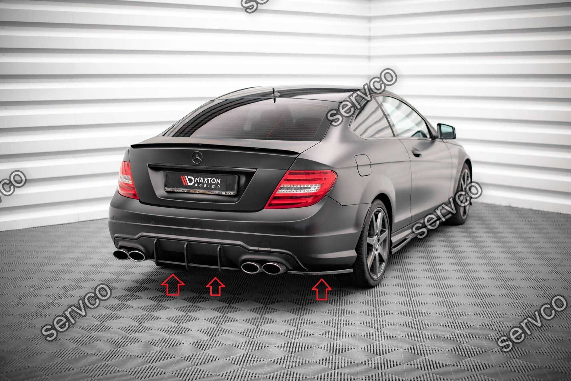 Pachet Body kit Mercedes C Class C204 Coupe AMG-Line 2011-2015 v3