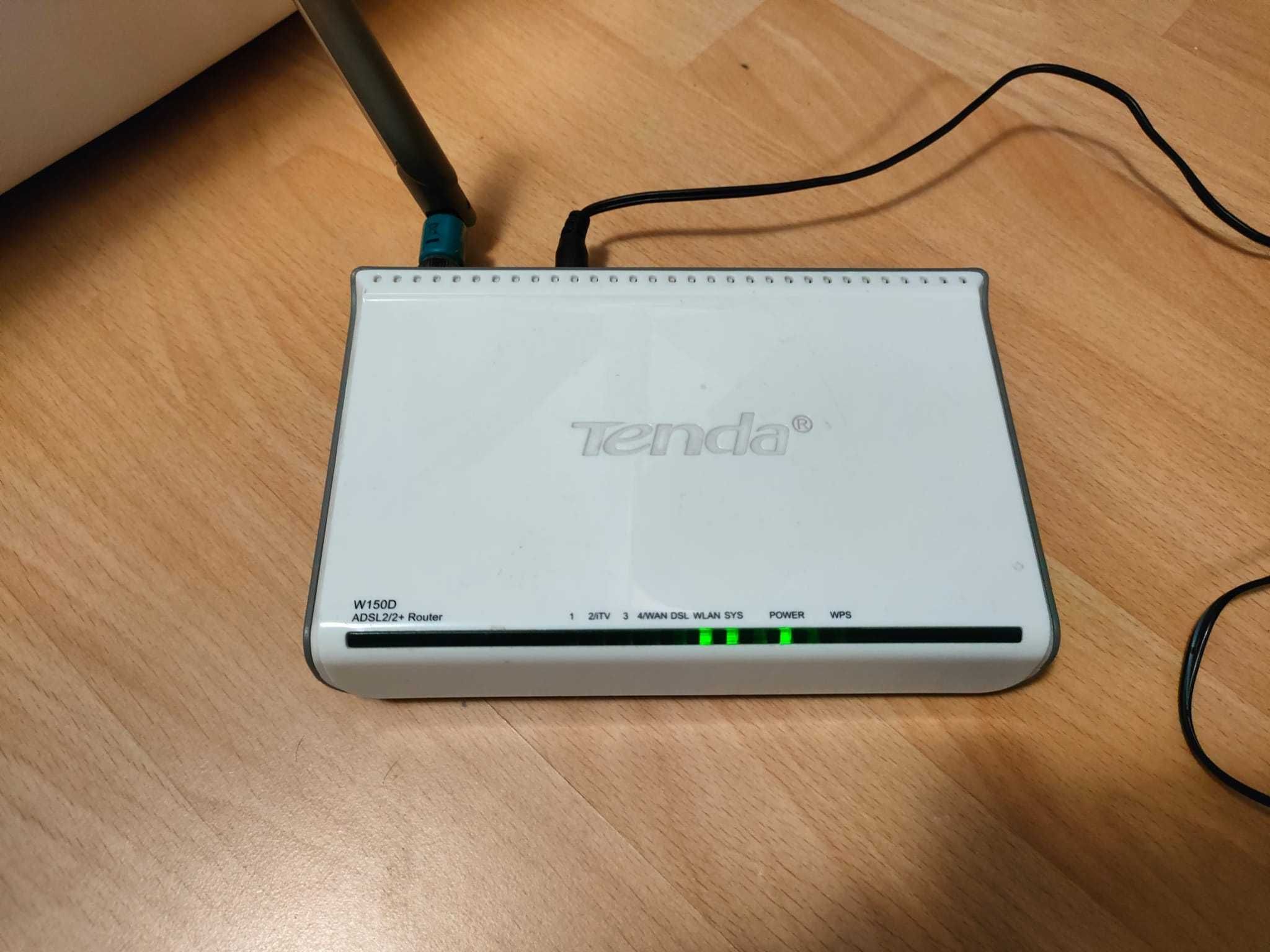 Router Wireless TENDA W150D ADSL