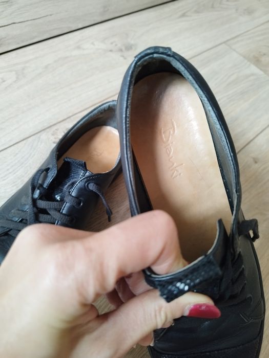 Елегантни кожени обувки Bianki– естествена кожа, размер 39, само 20