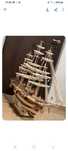 Corabie facuta manual model Americo Vespucci