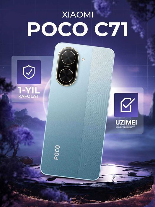 Смартфон Xiaomi Poco C71,Smartfon Xiaomi Poco C71