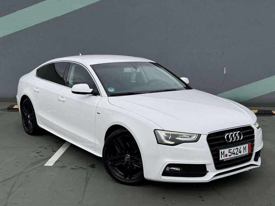 Audi a5/s-line/2015/2.0 TDI/Automat/Bi-xenon/Navigatie/led/190 CP/