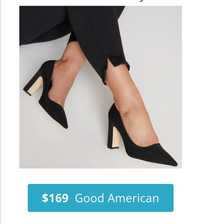 Pantofi stiletto Good American by Kylie Jenner