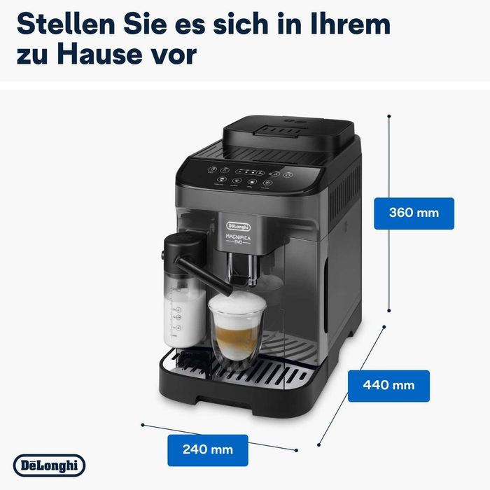 Кафеавтомат De'Longhi Magnifica Evo ECAM292.52.GB, НОВО