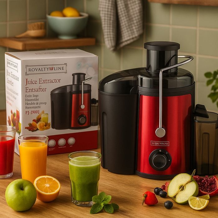 Сокоизстисквачка Royalty Line PJ-19001, 700W, 2 скорости+Pulse, 0.450