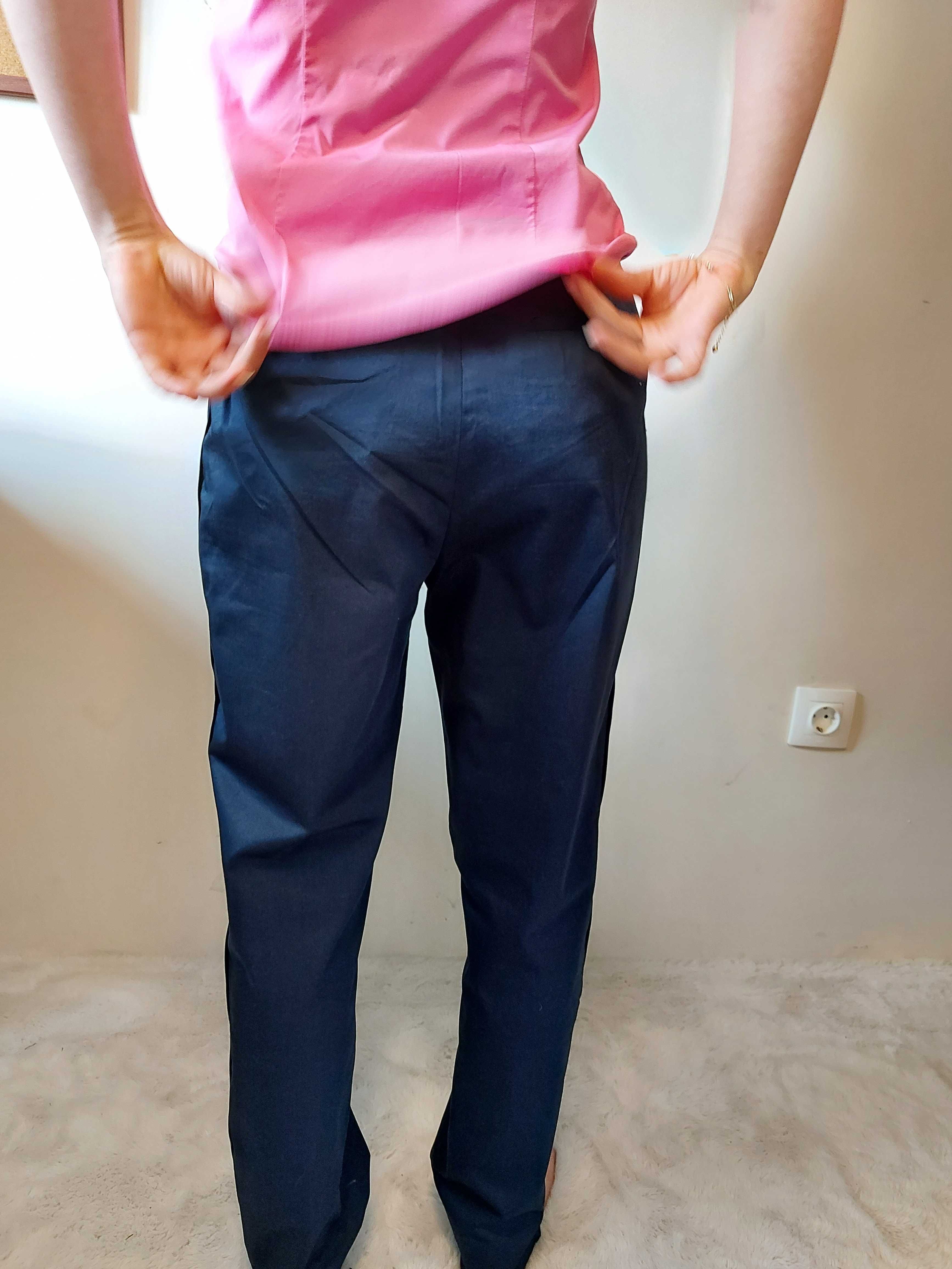 Тъмносин панталон Гант