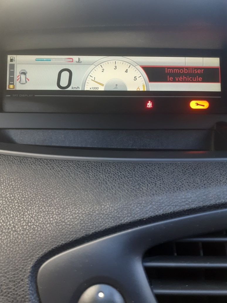 Ceasuri Ceas Bord Digital Ecran Display Navigație  Renault Scenic 3