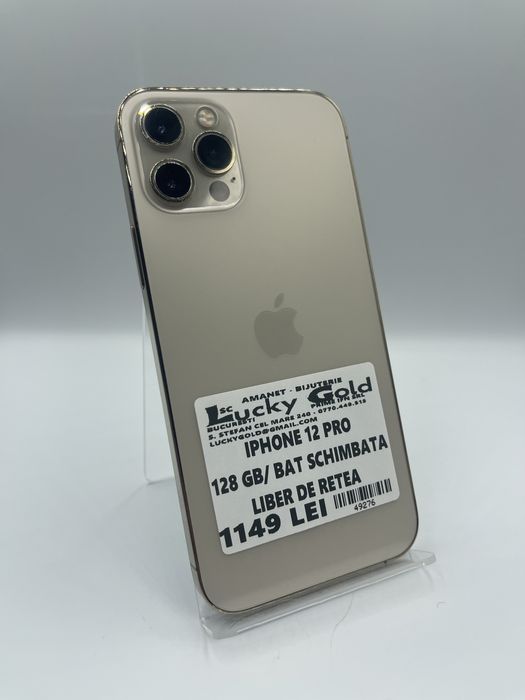 Iphone 12 Pro / 128GB / Bat schimbata #49276