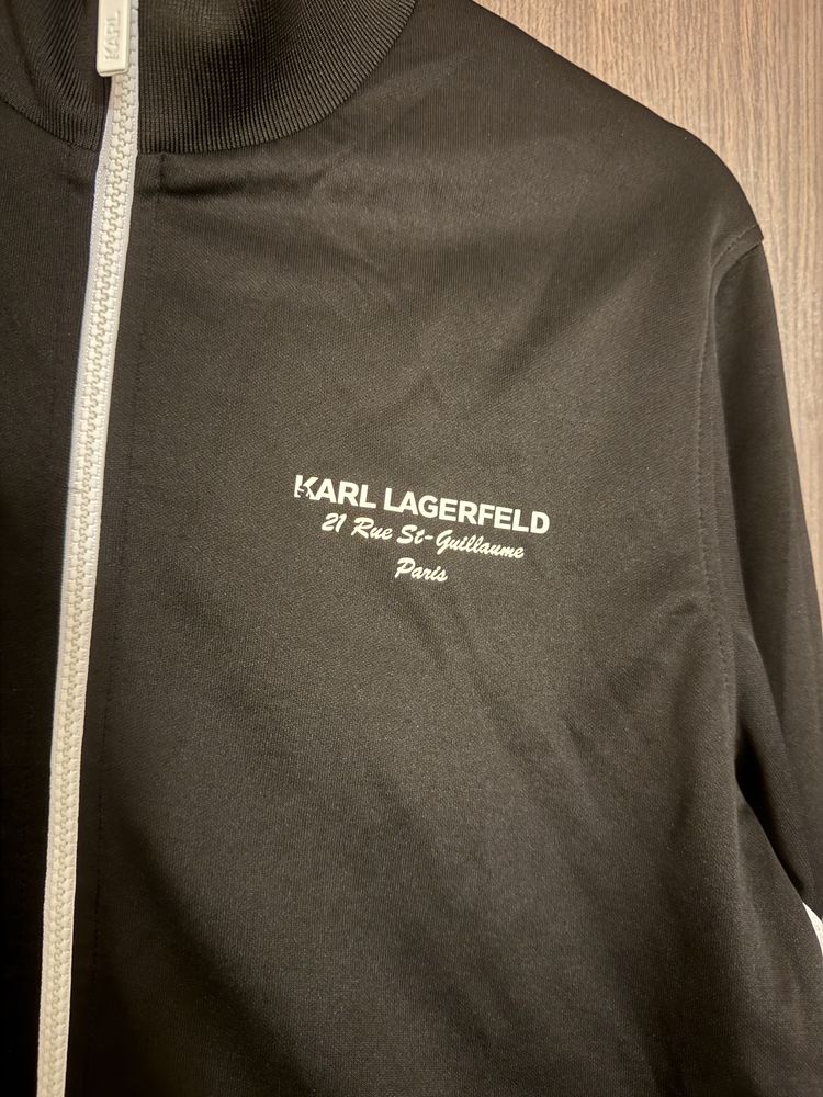 Karl Lagerfeld Zip Up Sweatshirt