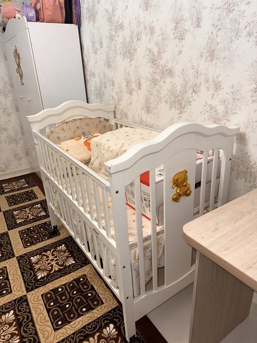 Karavat detskiy ideal oq