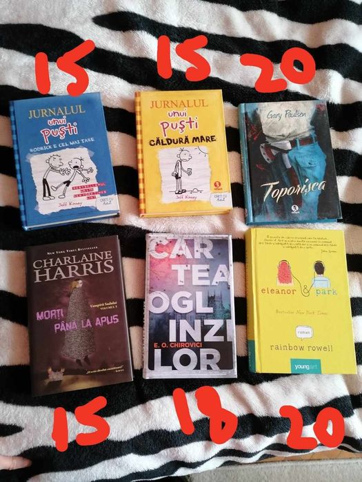 vand carti diverse genuri literare