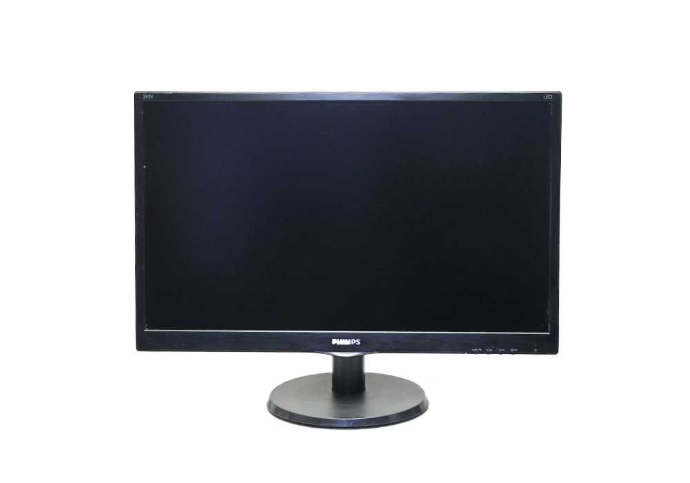 Монитор 23.6" 1920x1080 PHILIPS 243V5QHABA DVI HDMI