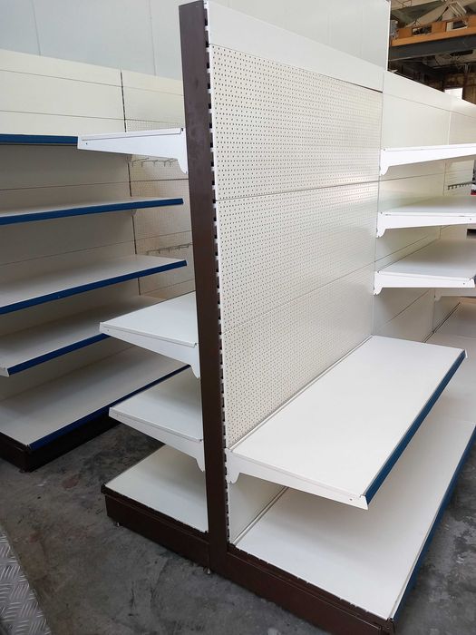 Немски модулни стелажи за магазин Tegometall, много здрави