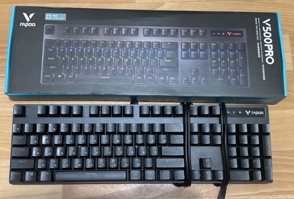 Игровая клавиатура “Rapoo v500 pro”