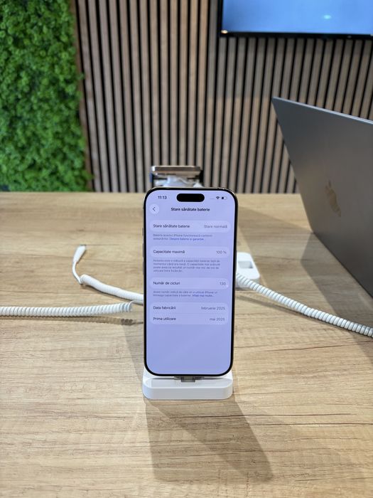 **ATS GSM**ID56248 iPhone 16 Pro 128Gb / Baterie100%/Garantie