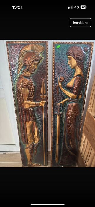 Tablouri din tabla de cupru