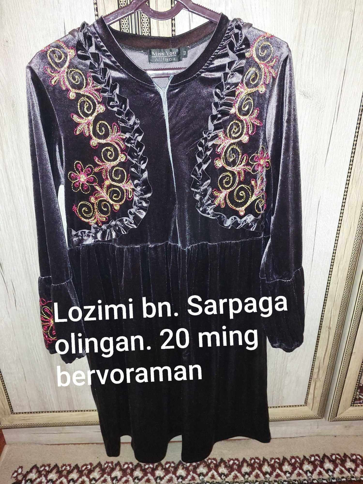 Kiyilgan lk holati yaxshi kiyimlar. Ulgirvolila