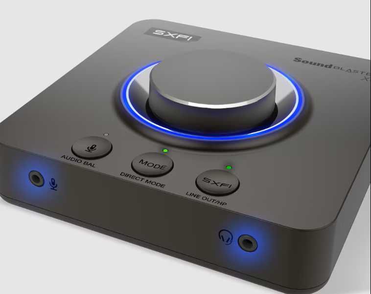 Placa de sunet externa CREATIVE Sound Blaster X4 noua