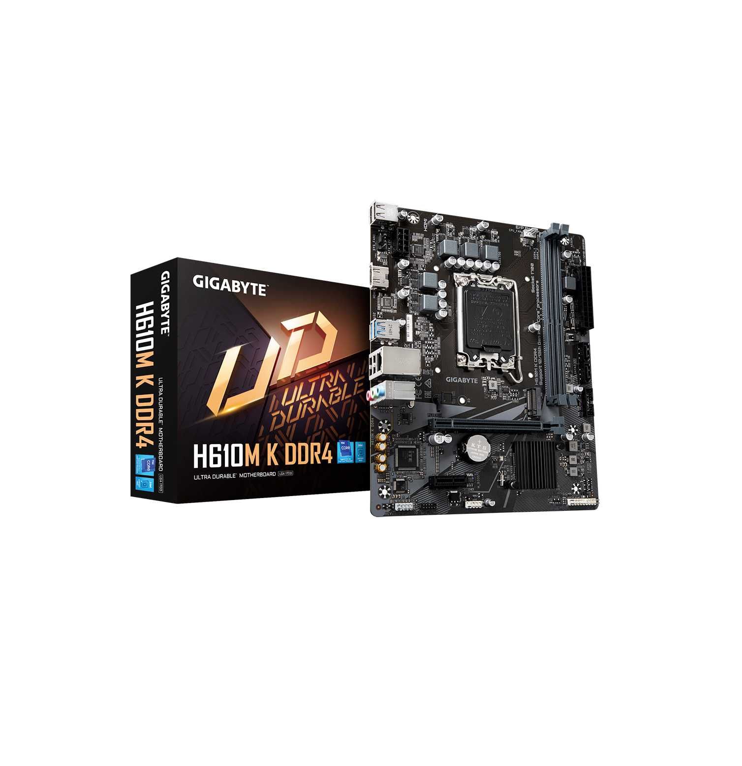 ; Материнская плата GIGABYTE B610M-K DDR5