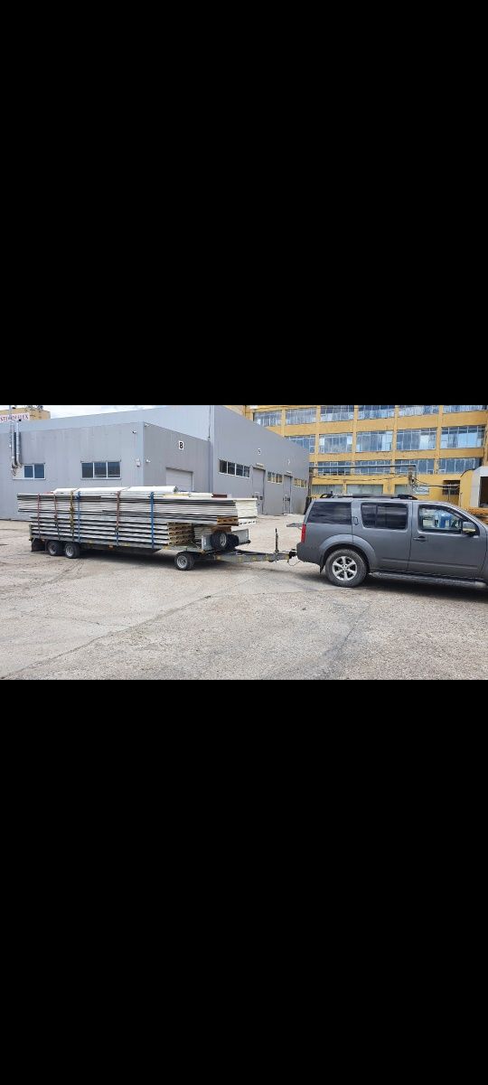 Vând trailer 3500kg cu 3 axe