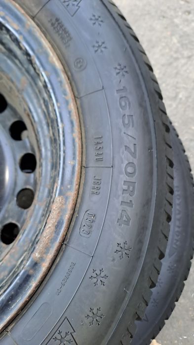 4бр. Почти Нови 165/70/14 Dunlop Winter Response 2