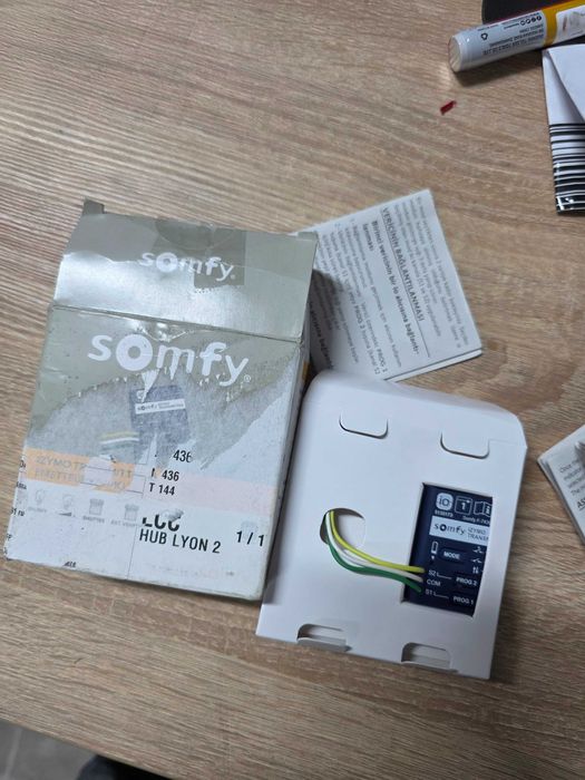 Receptor Somfy IZYMO io, Control lumina ON / OFF