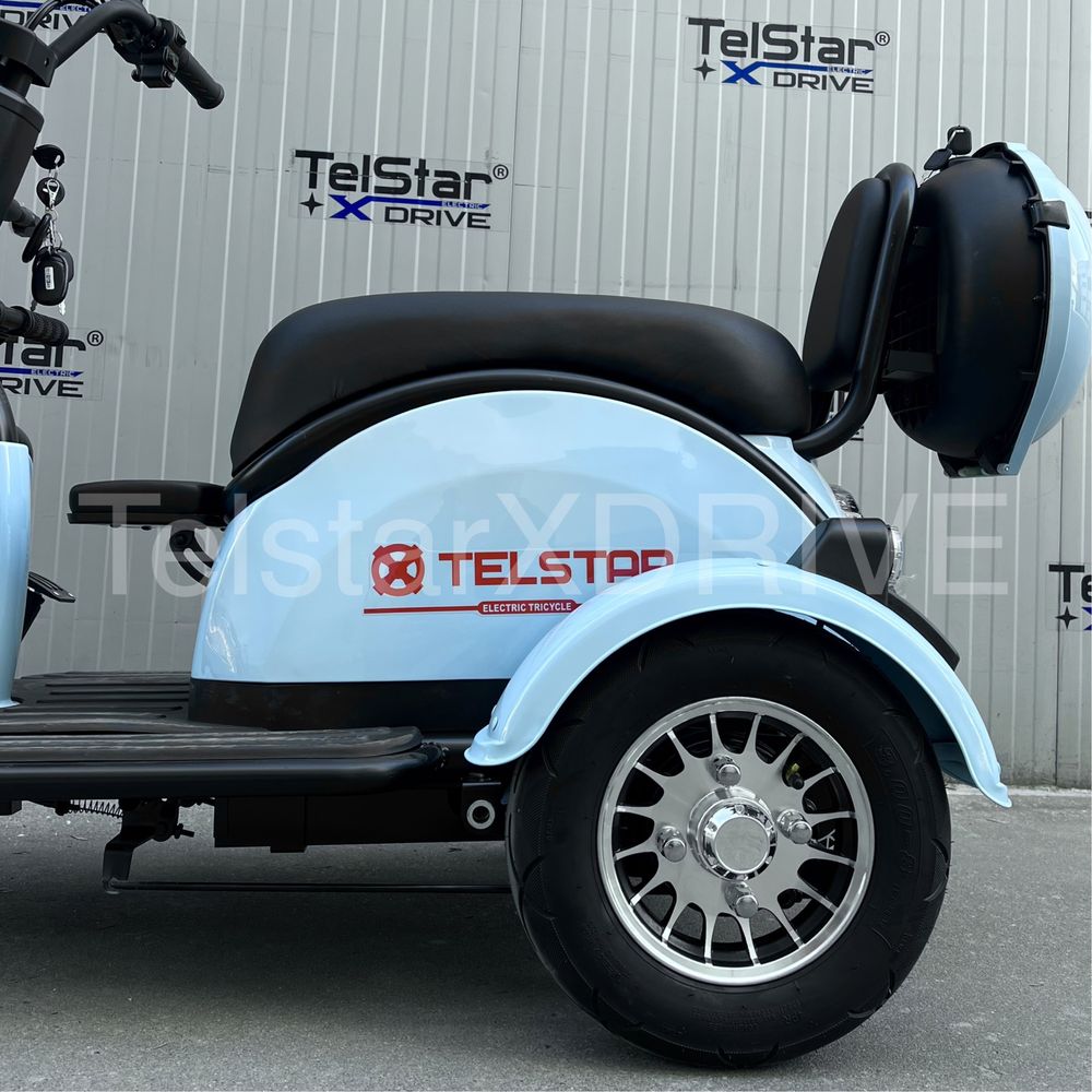 Електрическа триколка 2+1 750.1 NEW VESPA STYLE 2024