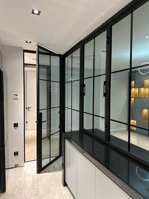 Перегородки, раздвижные двери на заказ от производителя