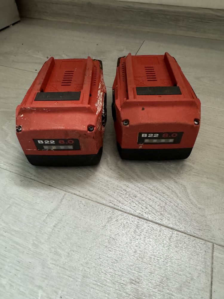 Baterii acumulatori Hilti 8ah 22v