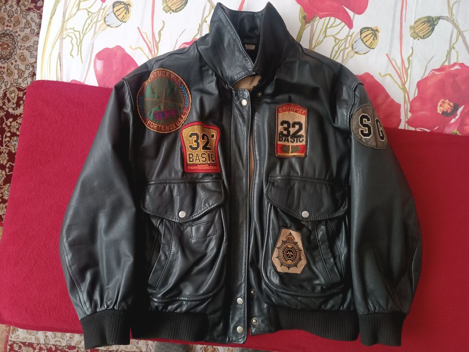 Яке от естествена кожа