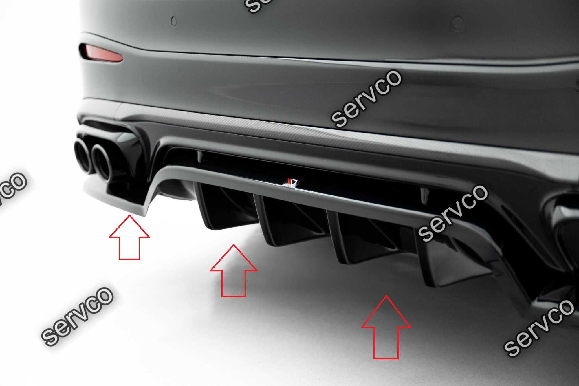 Prelungire bara spate Mercedes GLC X254 43 AMG 2022- v2 Maxton Design