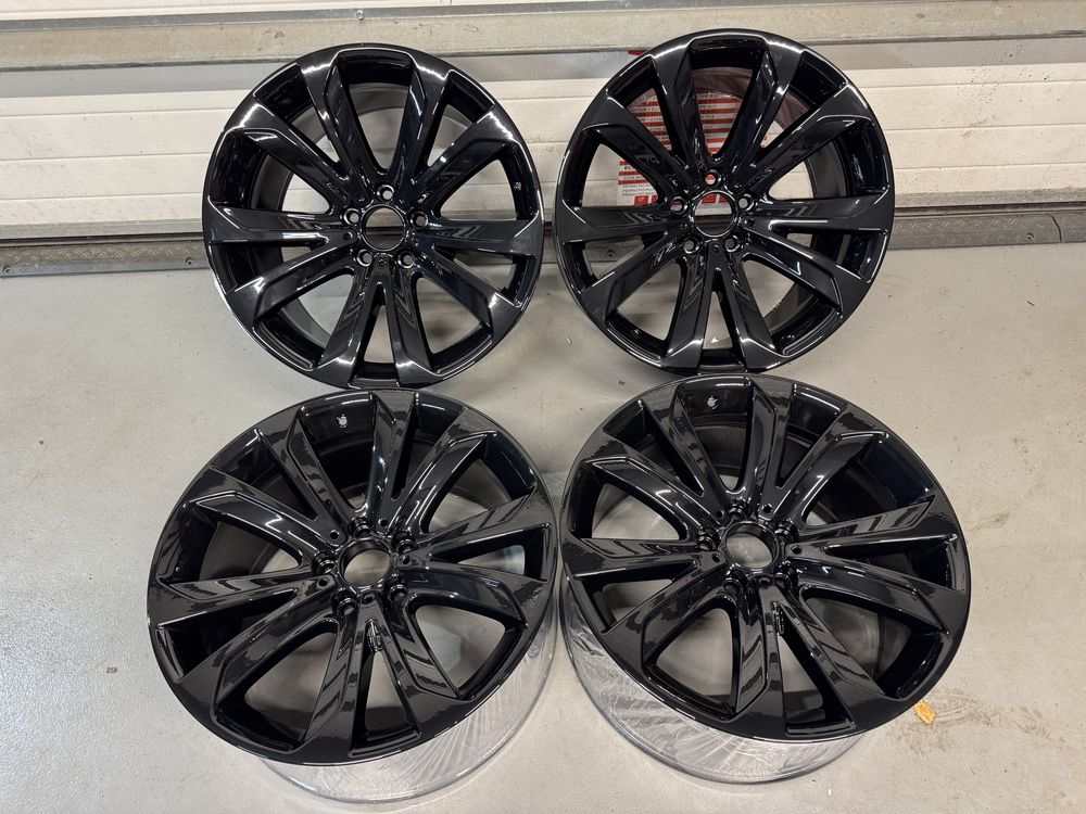 Jante Originale BMW R20 Black Edition X5 F15 X6 F16 in doua latimi