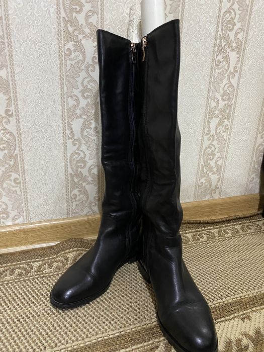 Зимние сапоги европейки