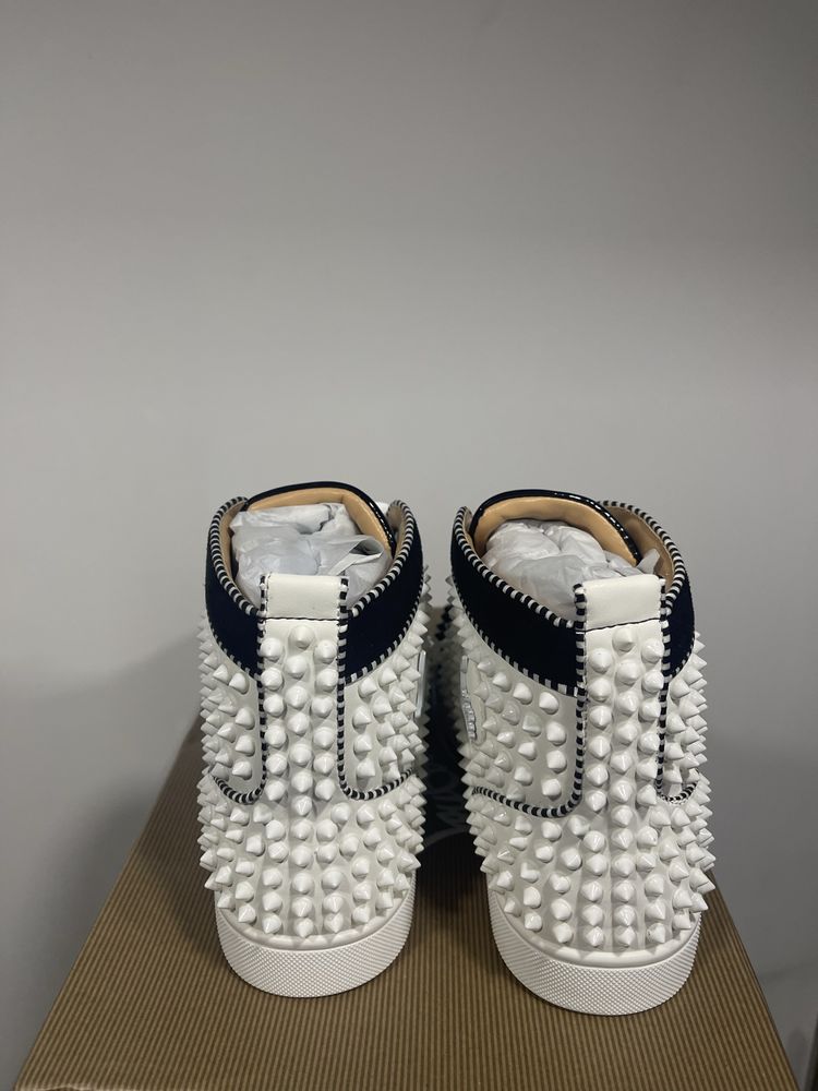 Christian Louboutin High Black White