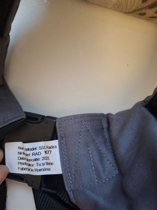 Bebe monitor si camera audio-video  si marsupiu  ergonomic.