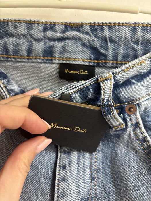 Blugi Wide leg - Massimo Dutti - noi, cu eticheta - S/36