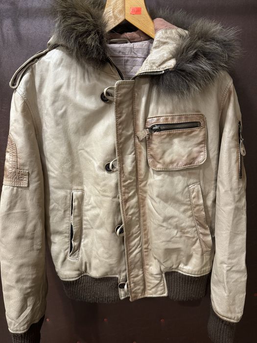 Мъжко Vintage кожено яке JJ SCOTT