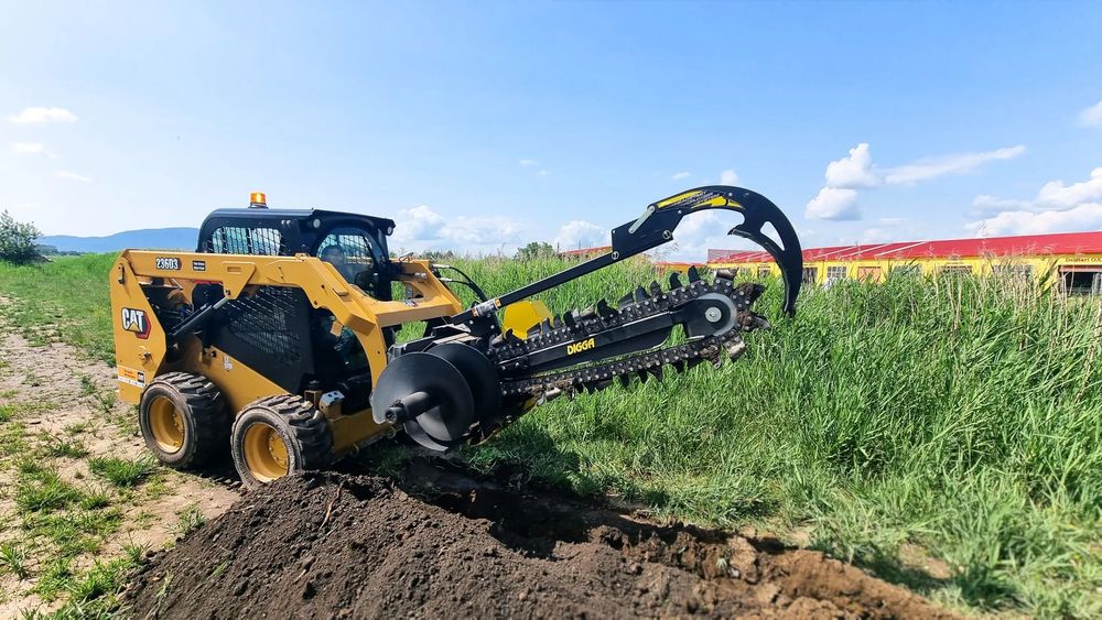Trencher sapare santuri cabluri
